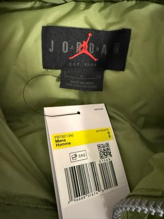 Gilet Jordan Verde Taglia S