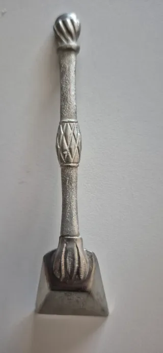 Zuccheriera in peltro 95 Ariston con paletta