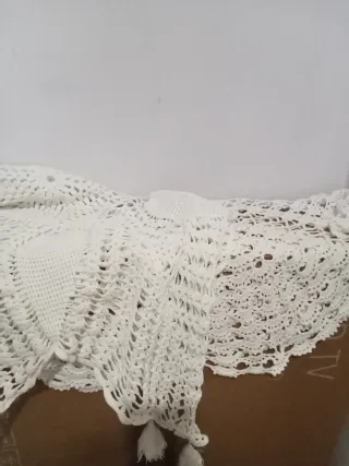 Lote manteles de ganchillo