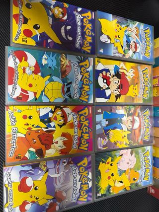 Lote 26 Películas Pokémon VHS