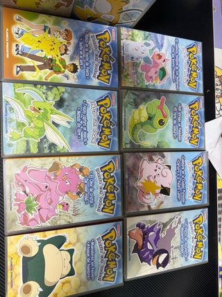 Lote 26 Películas Pokémon VHS