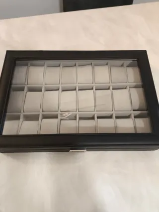 Scatola porta orologi 24 posti