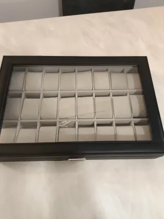 Scatola porta orologi 24 posti