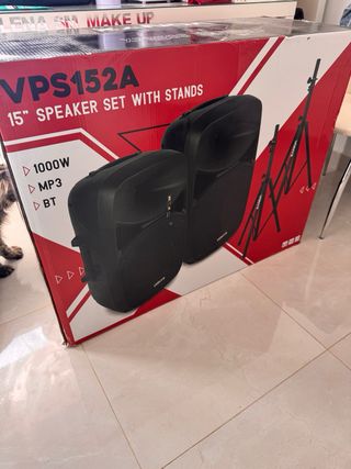 Altavoces Vonyx con Stands Incluidos