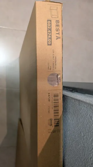 Cajón BESTÅ IKEA Madera 60x20x38