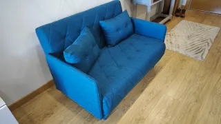 Sofá cama 2 plazas en excelente estado (sin uso).