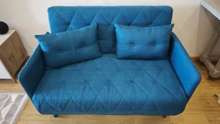 Sofá cama 2 plazas en excelente estado (sin uso).