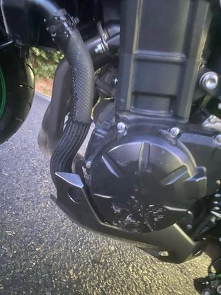 Moto Kawasaki Z900 Negra y Verde CARNET A2