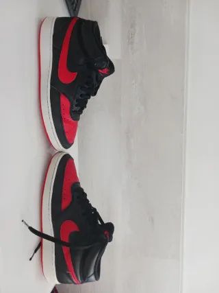 Zapatilla Nike Dunk Botín Roja Negra