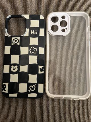 Custodia iPhone 13 Pro Max a scacchiera