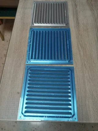 Rejas de ventilación metálicas