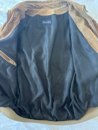 Chaqueta de ante para hombre