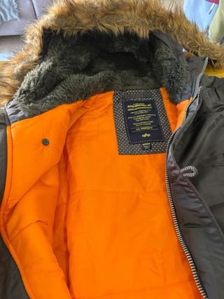 Chaqueta Alpha Industries Mujer Negra