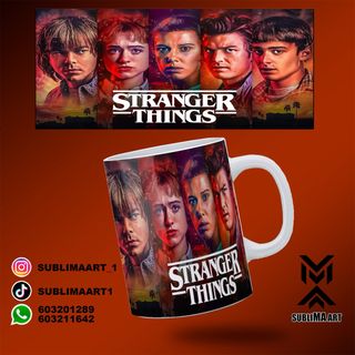 Taza Stranger Things Personalizada