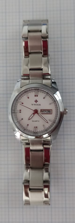 Reloj WWOOR Señora Plata y Blanco