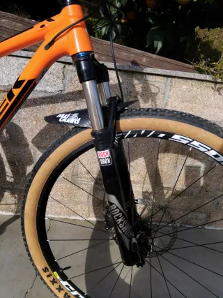 Bicicleta MTB Trek Naranja