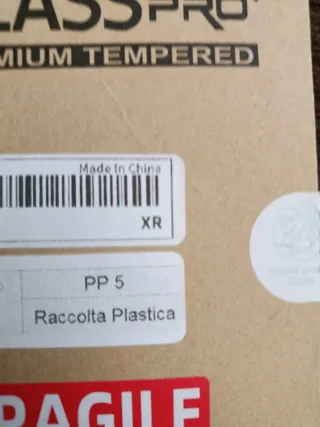 4 Cristalli Temperati per iPhone XR