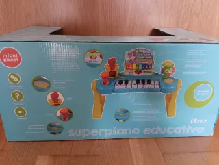 Piano Musical Infantil Bilingüe