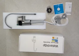 Waterdrop. Grifo Osmosis Acero Inox 304