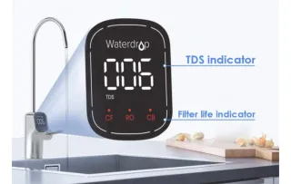 Waterdrop. Grifo Osmosis Acero Inox 304