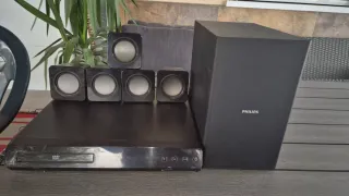 Home Cinema Philips Negro