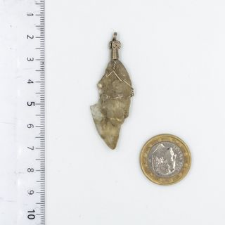 Dije Colgante de Piedra Cristal Natural Selenita