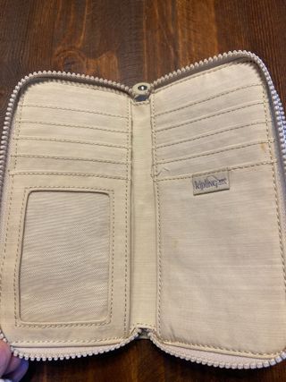 Cartera Kipling Beige Mujer