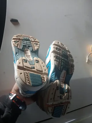 Zapatillas Fila Mujer Azul y Blanco