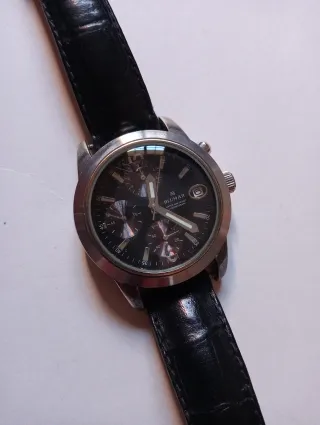 Reloj Blumar Cronógrafo Negro/Plata