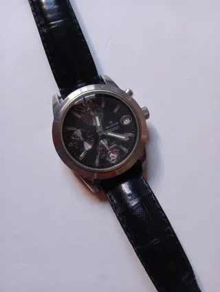 Reloj Blumar Cronógrafo Negro/Plata