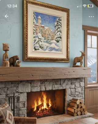 Dipinto su tela 48x48 cm