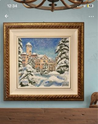 Dipinto su tela 48x48 cm