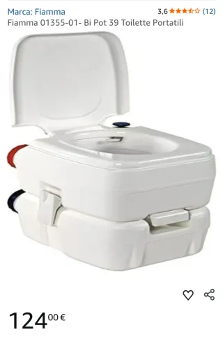 WC Chimico Fiamma Bi-Pot 39 come nuovo.