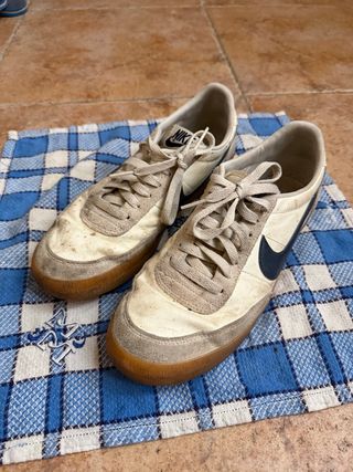 Zapatillas Nike Beige y Azul
