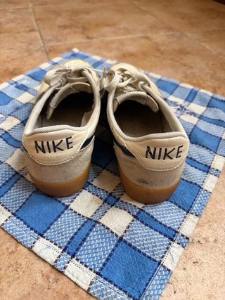 Zapatillas Nike Beige y Azul