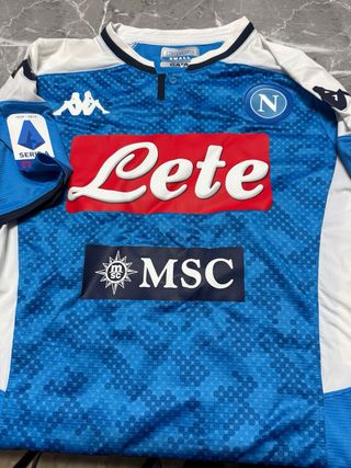 Maglia SSC Napoli Insigne 24 Toppa Serie A
