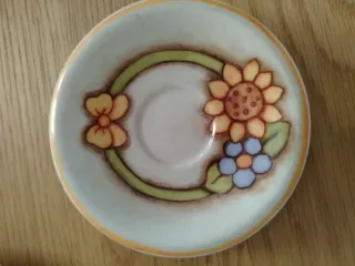 Thun Country Piattini Caffè Set 4 Ceramica