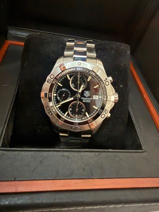 TAG Heuer Aquaracer Chrono Automático esfera negra
