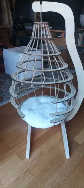 Hamaca balancín para gatos