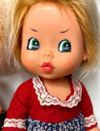 Lotto 2 bambole Fiba anni '70