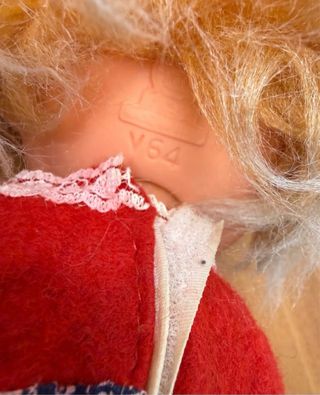 Lotto 2 bambole Fiba anni '70