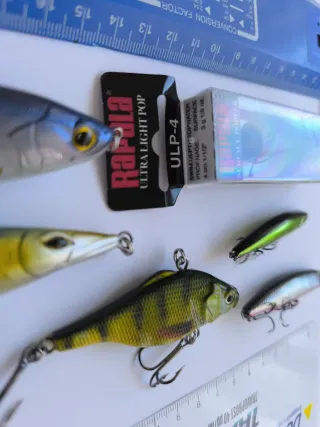 Señuelos de pesca spinning y casting