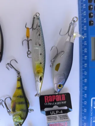 Señuelos de pesca spinning y casting