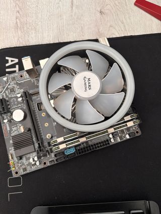 Placa Base Mars Gaming + CPU + RAM