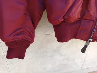 Chaqueta Bomber MA-1 Heritage Granate Talla M