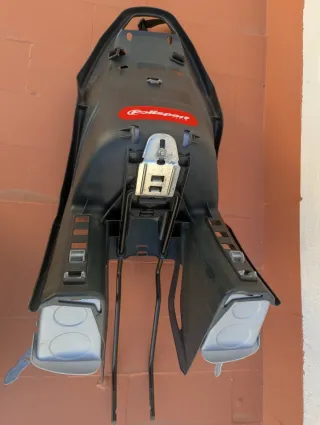 Silla bici para niños Polisport Koolah 29" negro