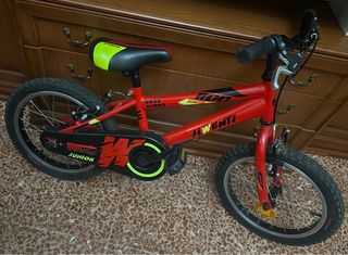 Bicicleta Infantil Roja JLWENTI Rod 16