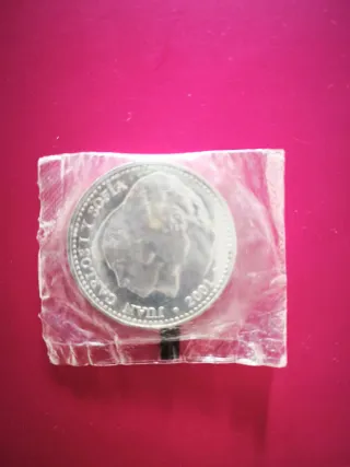 Moneda Plata 2000 Pesetas 2001