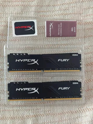 64Gb (2*32Gb) Kingston HyperX Fury PC3200 DDR4 RAM
