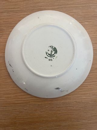 Taza antigua La Cartuja desayuno